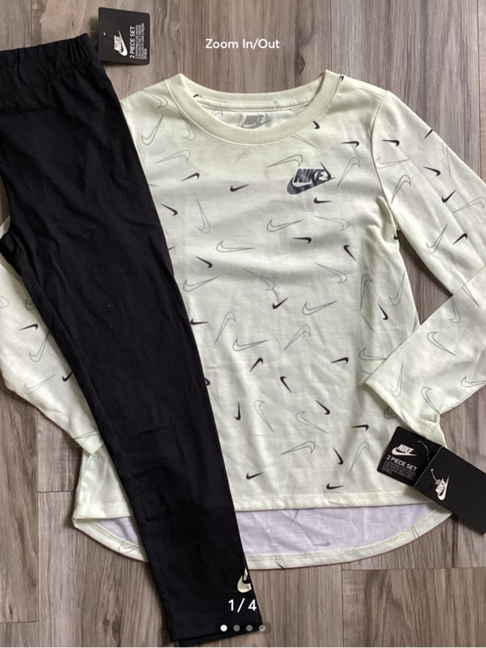 Nike Girls' set size 6X(NWT) ~PRICE IS FIRM, NO OFFERS~